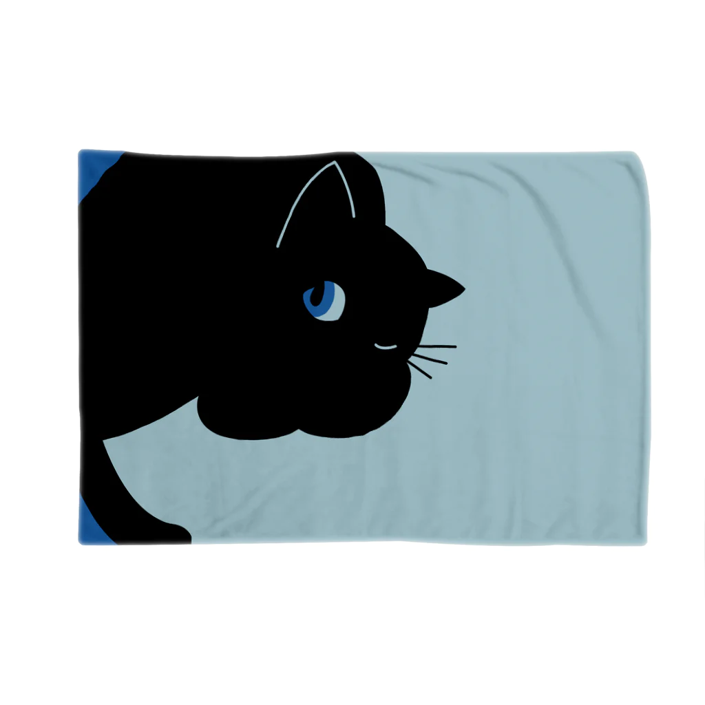Chat noirの黒猫ブランケット Chat noir C Blanket