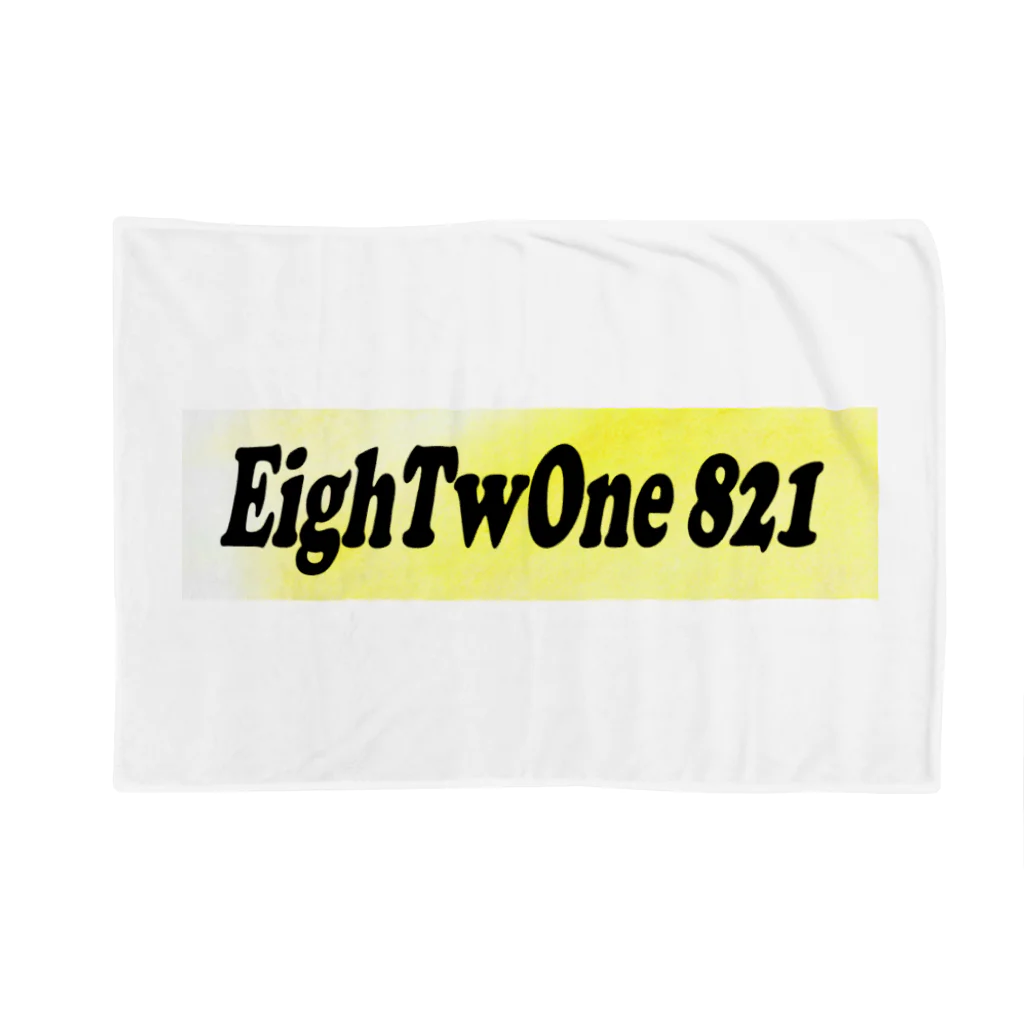 ストリートファッションはEighTwOne-821-(えいとぅーわん はちにーいち)のボックスLOGO ブランケット