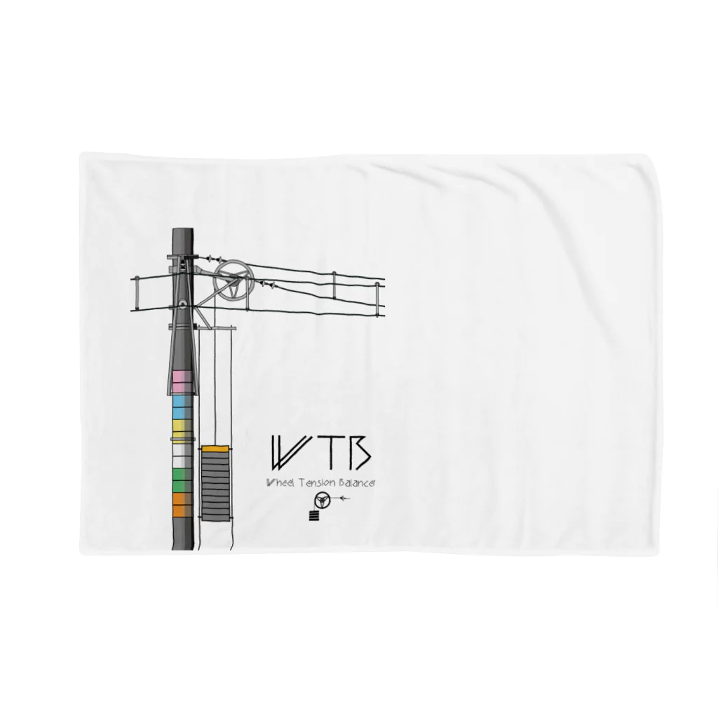 新商品PTオリジナルショップのWTBと電柱（高崎エリア） Blanket