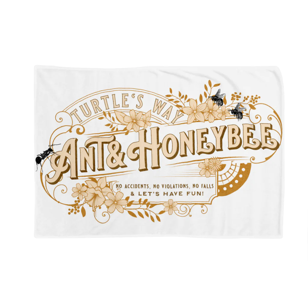 かめのおみせのANT & HONEYBEE Blanket