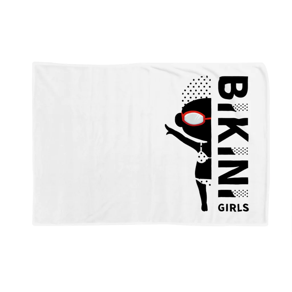 8anna storeのBIKINI GIRLS／ビキニガールズ　シルエットバージョン Blanket