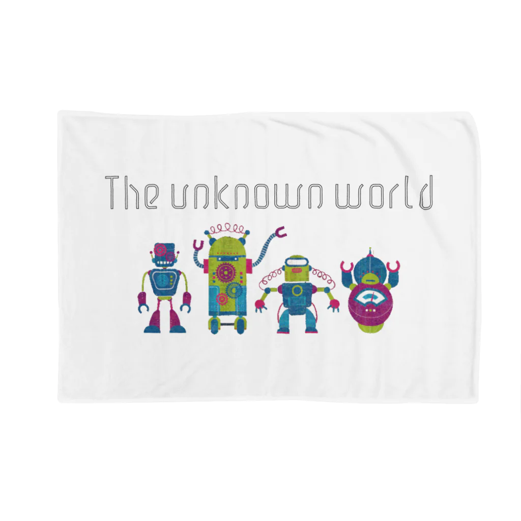 TWINTAIL ONLINE SHOPのthe unknown world ブランケット