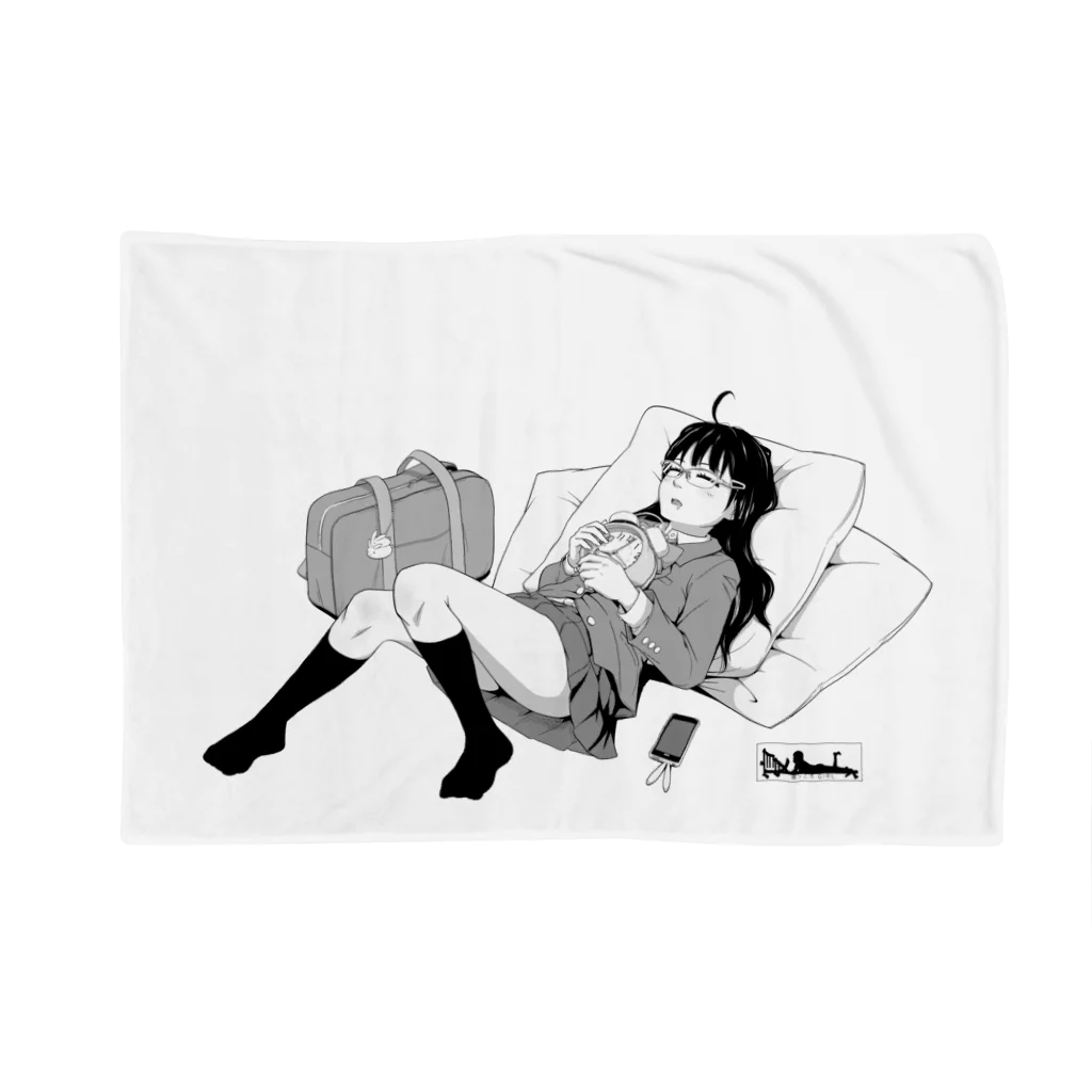 AkiAkaneの寝っころGIRL vol.4『小石倉かな子』 Blanket