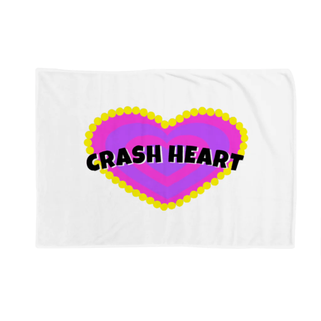 CRASH HEARTのCRASH HEART ブランケット
