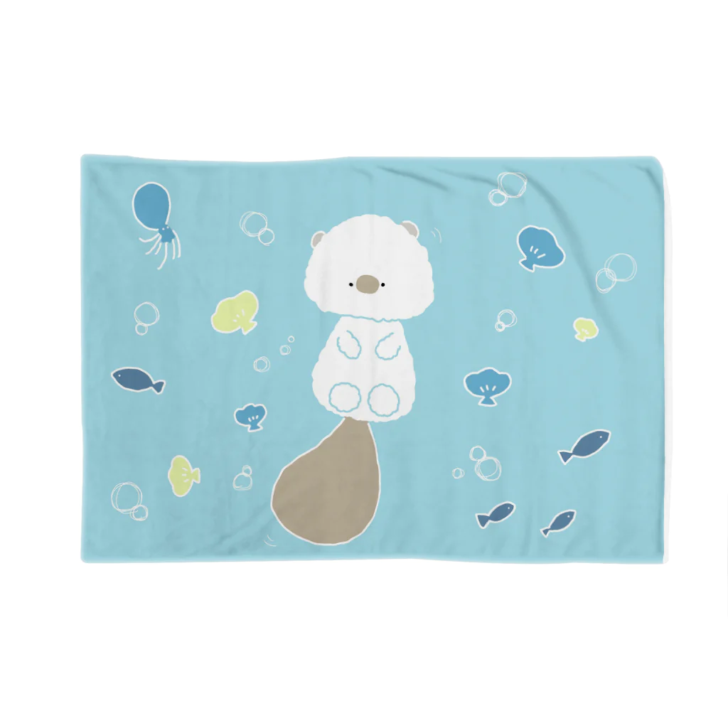 mofumofu factoryのぷかぷかラッコ Blanket