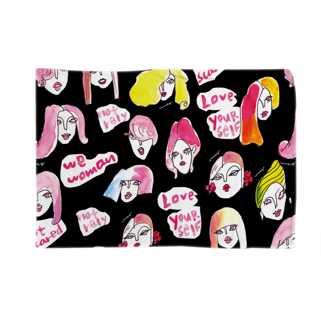 megumiillustrationのsmall girls collection Blanket