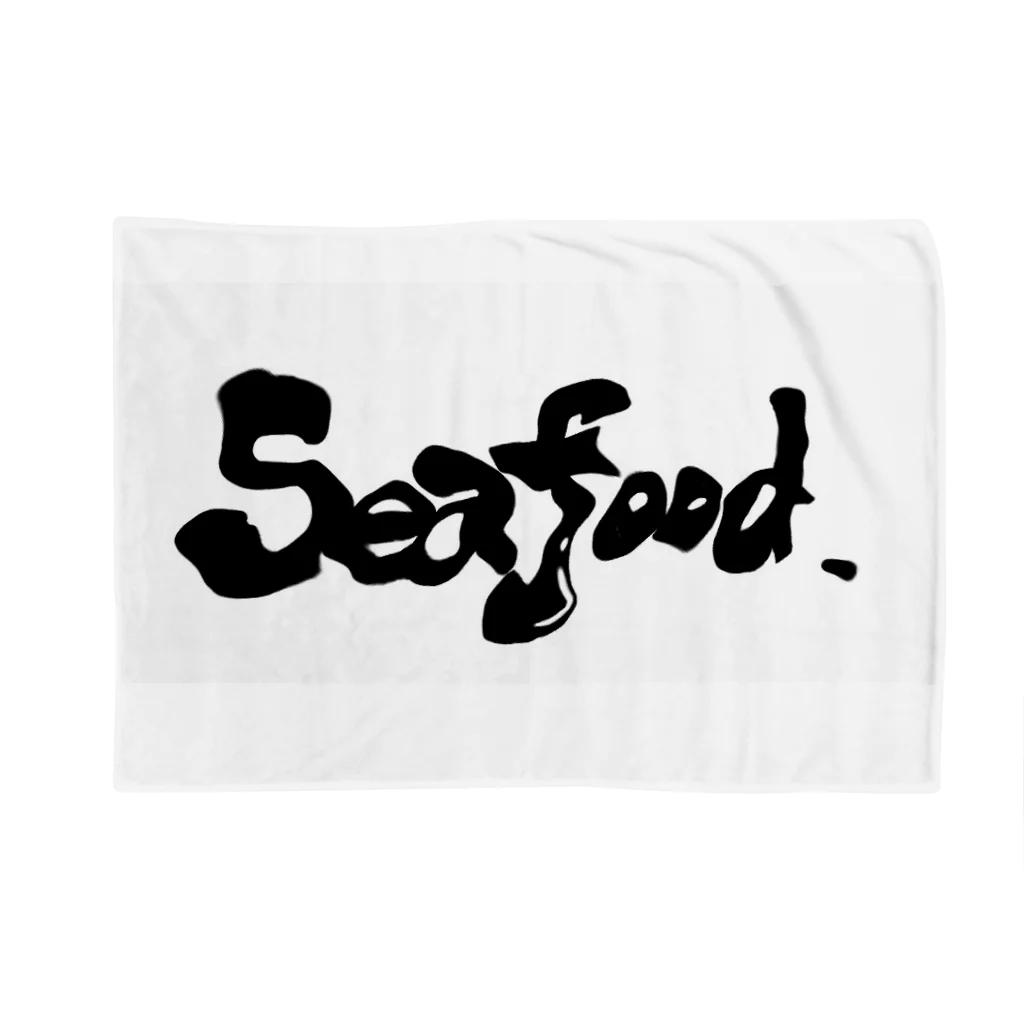 Seafood89のSeafood.ロゴ Blanket