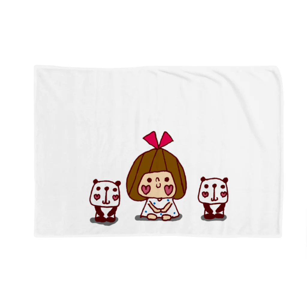 かょのこHANKOのよろしくリボンちゃん Blanket