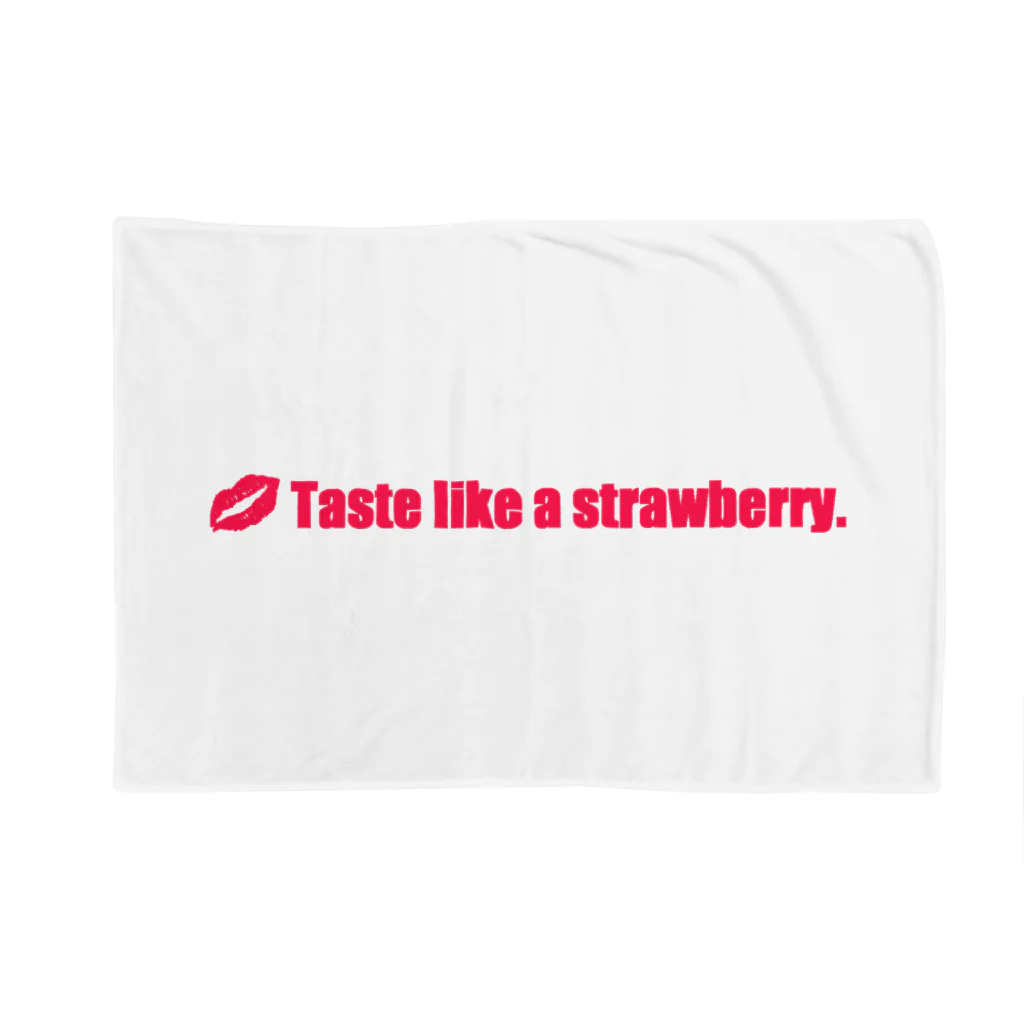 KickassのTaste like a strawberry. ブランケット