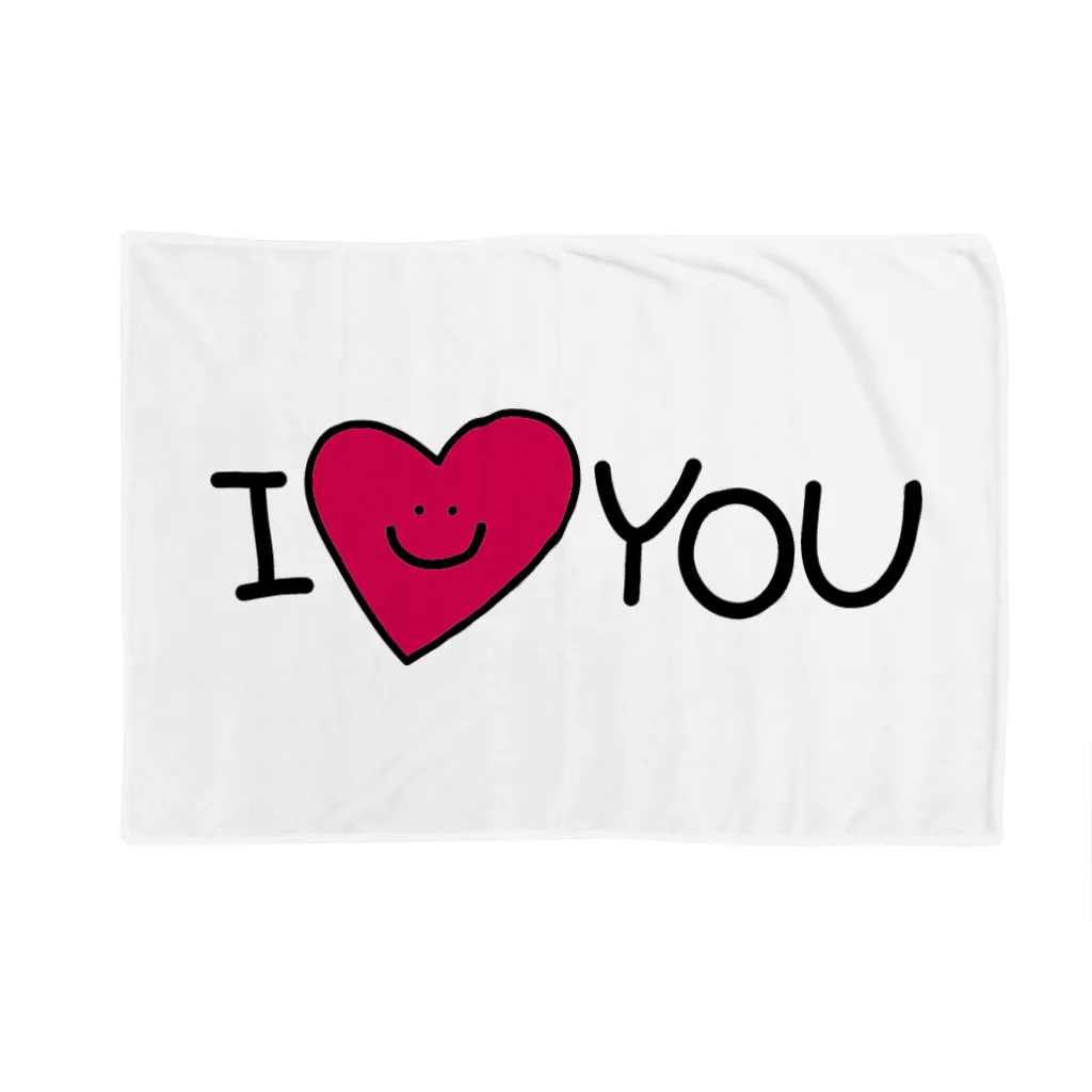 I ♡ YOUのアイラブユーくん Blanket