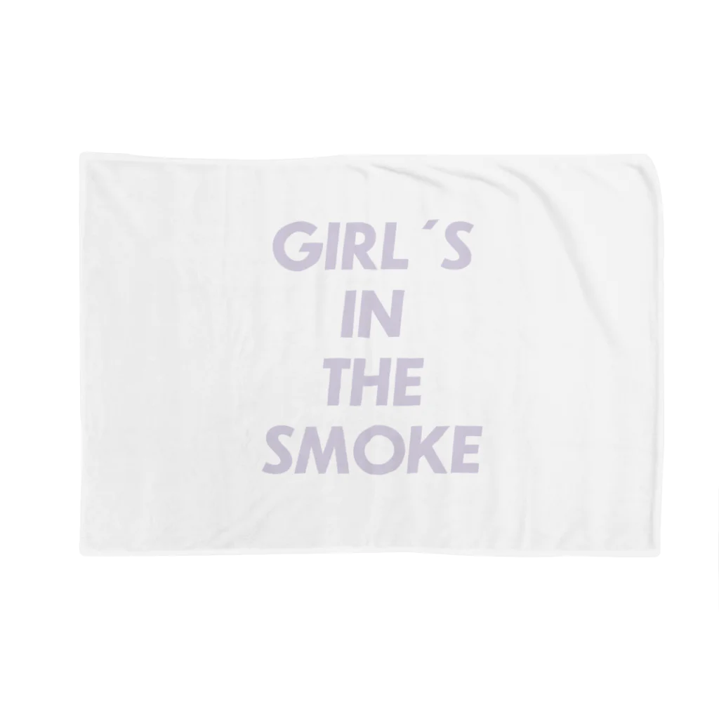 GIRL'S IN THE SMOKEのGIRL'S IN THE SMOKEロゴアイテム Blanket