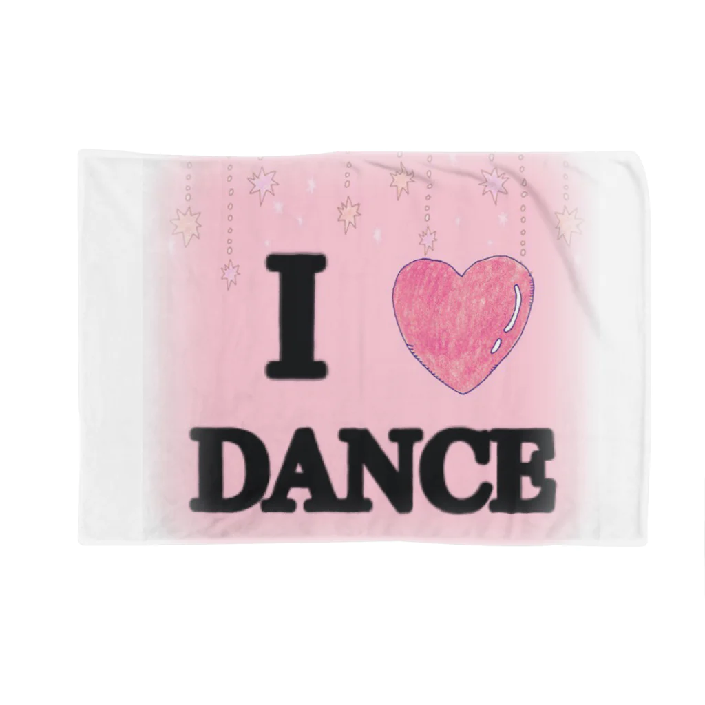 dejiry lifeのＩ love  dance ブランケット