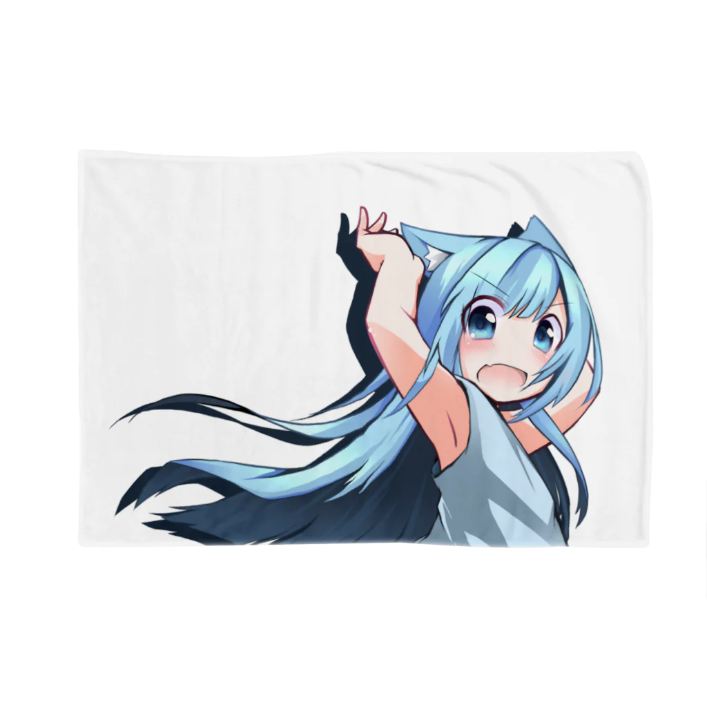 湊川あいのHTMLちゃん毛流れver Blanket