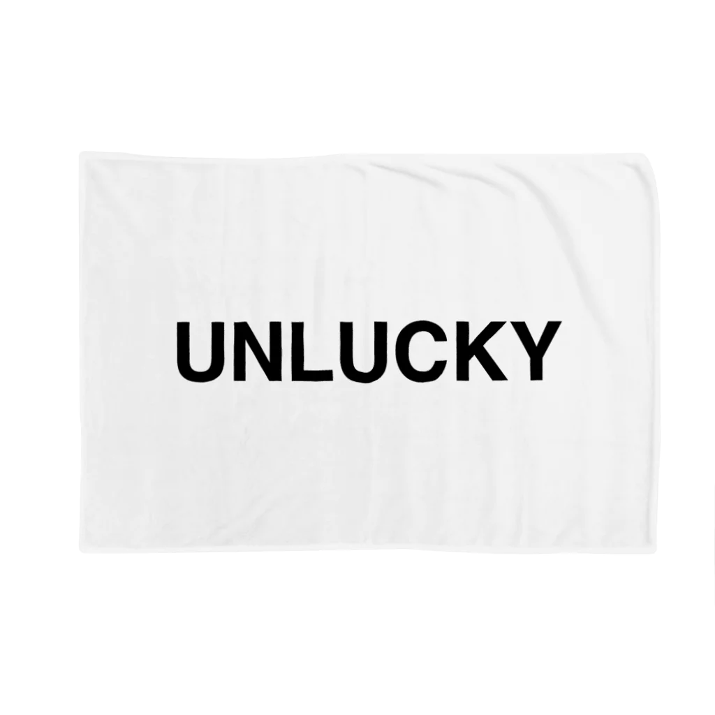 TOKYO LOGOSHOP 東京ロゴショップのUNLUCKY-アンラッキー- ブランケット