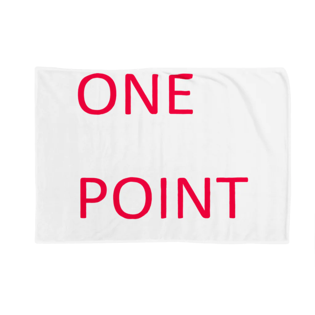 名も無き屋のone point ブランケット