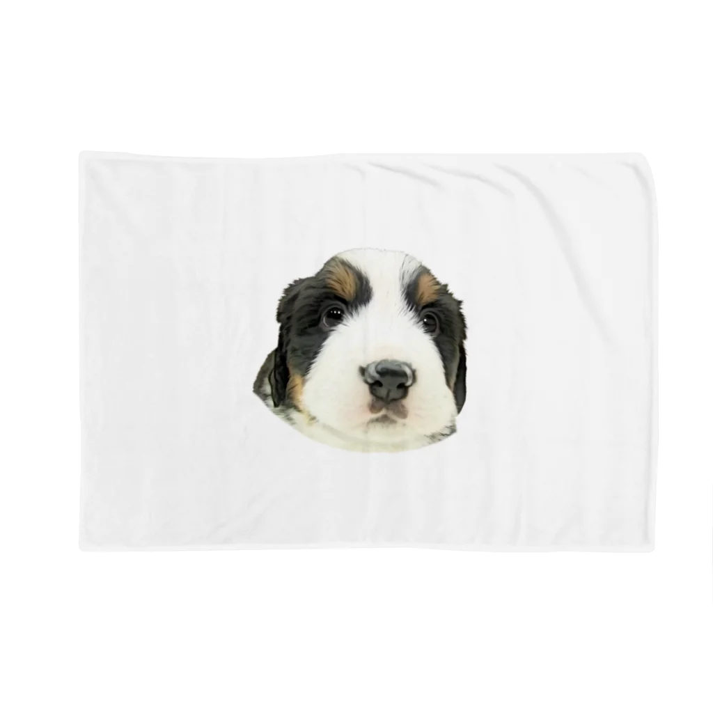 marucreateのバーニーズマウンテンドッグA　子犬 Blanket