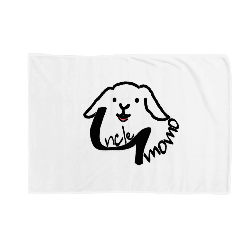 uncle momoの【uncle momo】ロゴ Blanket