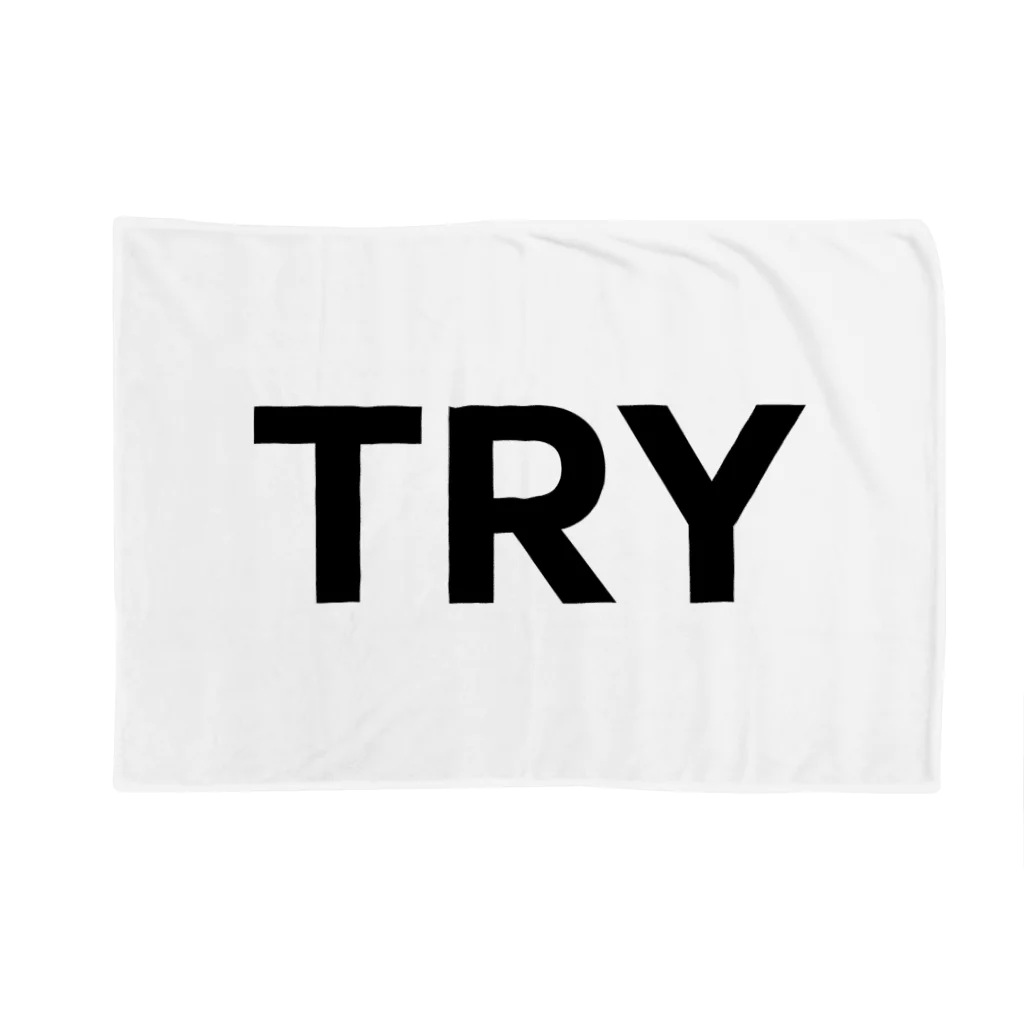 TOKYO LOGOSHOP 東京ロゴショップのTRY-トライ- Blanket