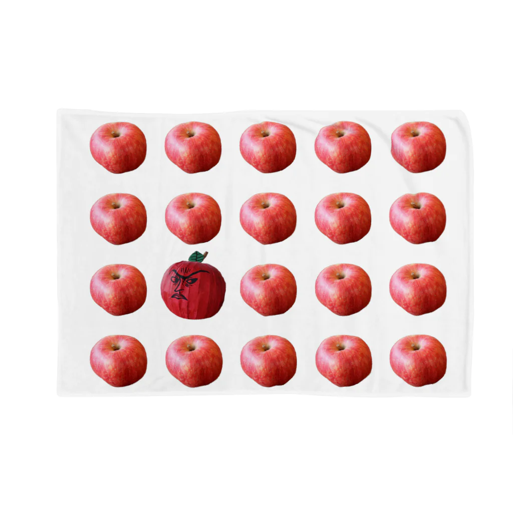 りんご農家のりんごたち。 ブランケット