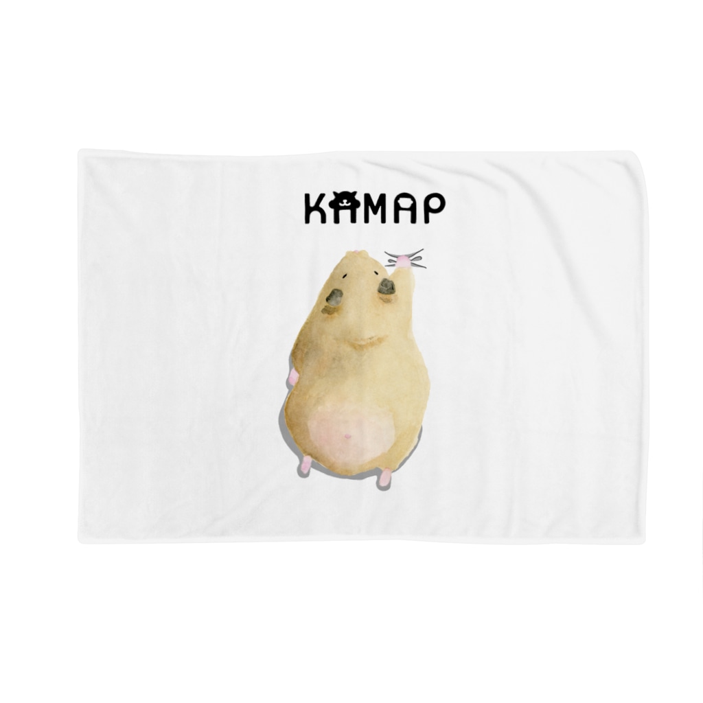 KAMAP ＆ Ricaの【KAMAP】ぎゅっとキンクマハムスター Blanket