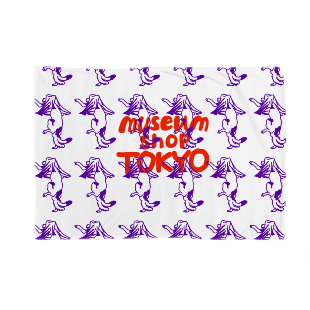 ミュージアムショップトーキョー/museum shop TOKYOの歌川国芳　踊る猫又　総柄版 ブランケット