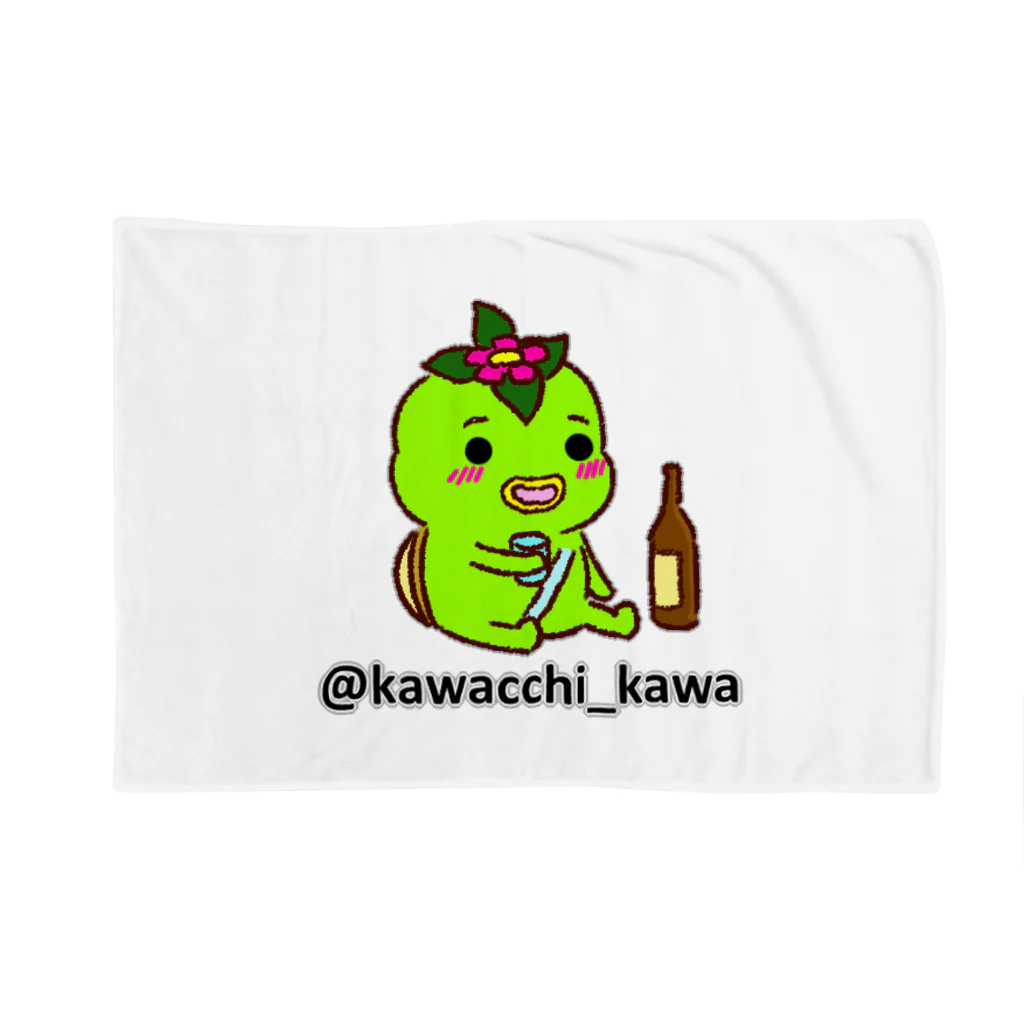 かわっち(川口市非公認キャラ)のかわっち2017-13 Blanket