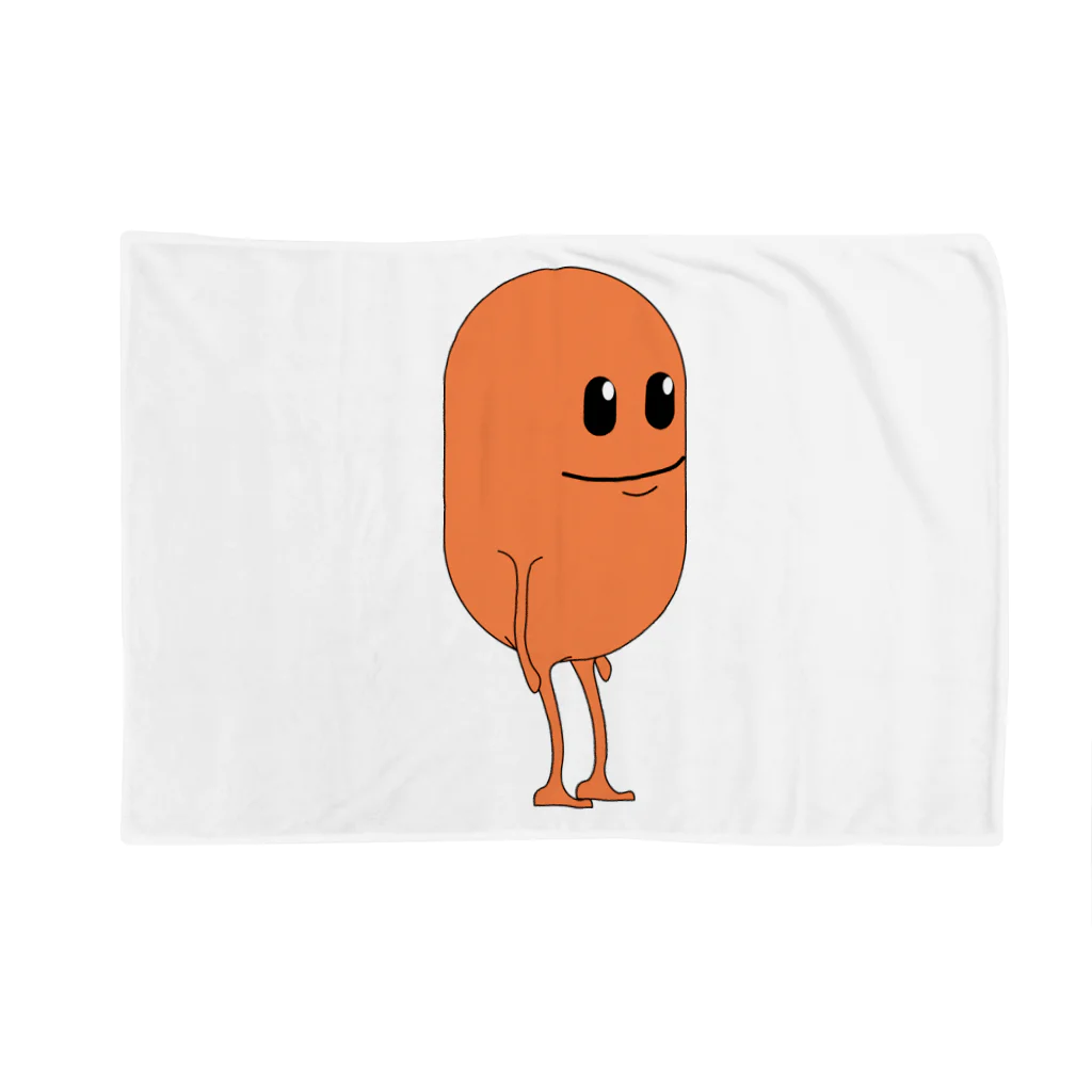 OCTOPUS_shopの名前なし_オレンジ Blanket