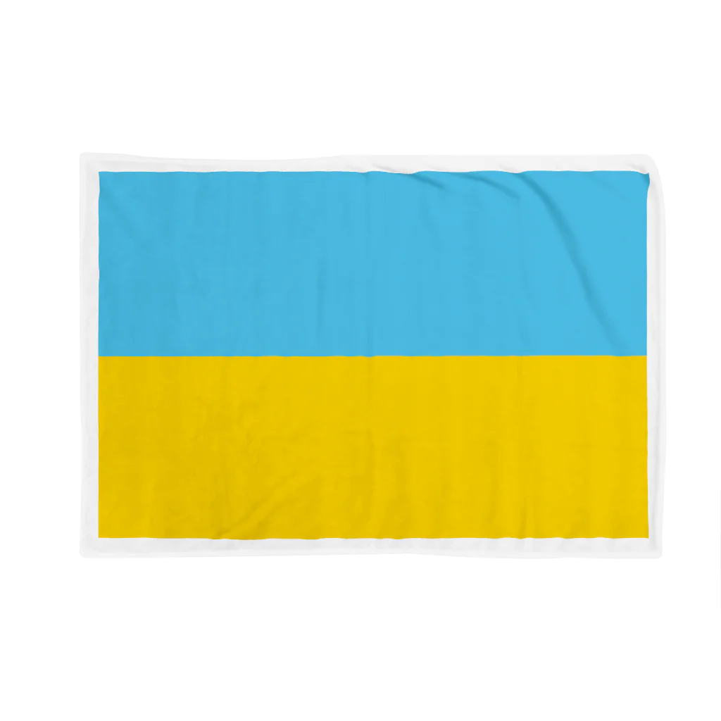 urmaのふのウクライナ　国旗 Blanket