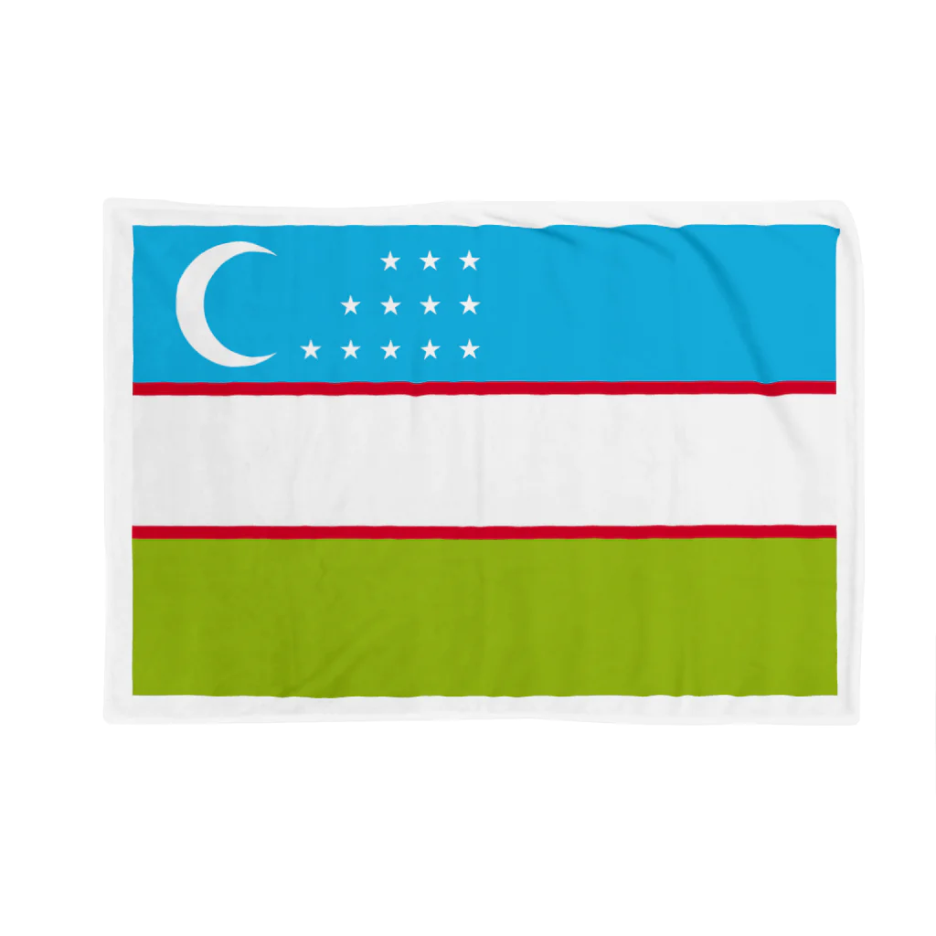 urmaのふのウズベキスタン　国旗 Blanket