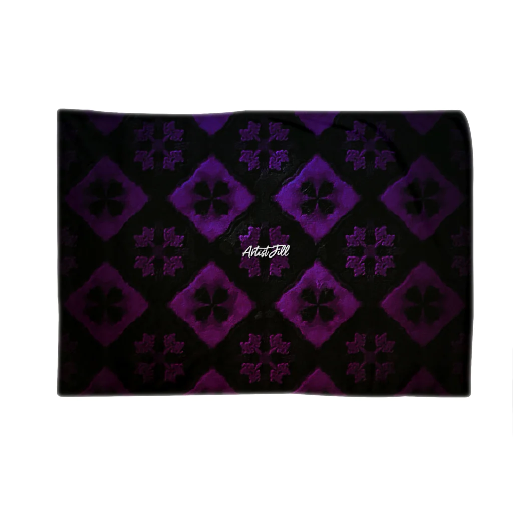 【ホラー専門店】ジルショップのグラデーション(紫×ピンク)模様 Blanket