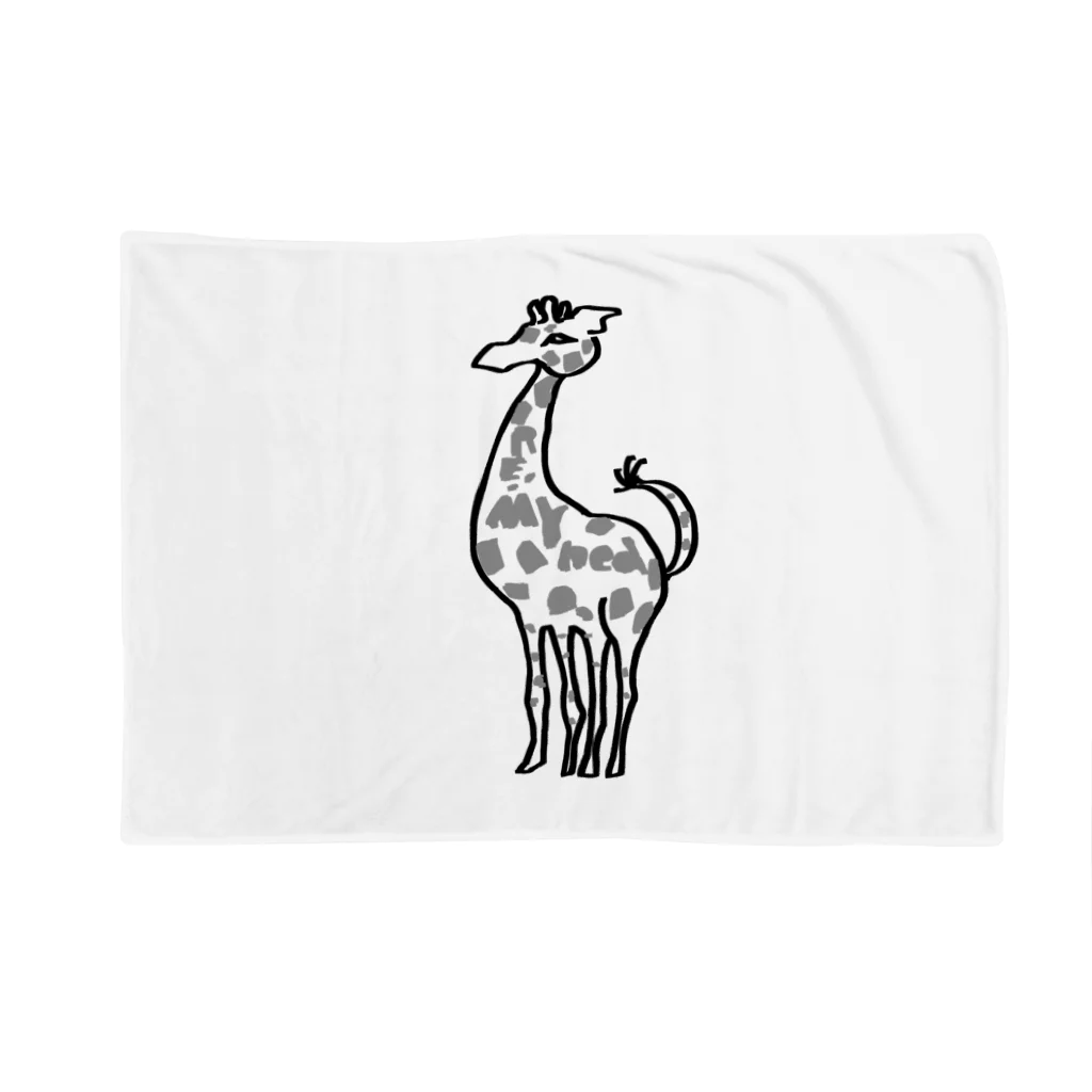 RE:MYnedのモノクロジラフ Blanket