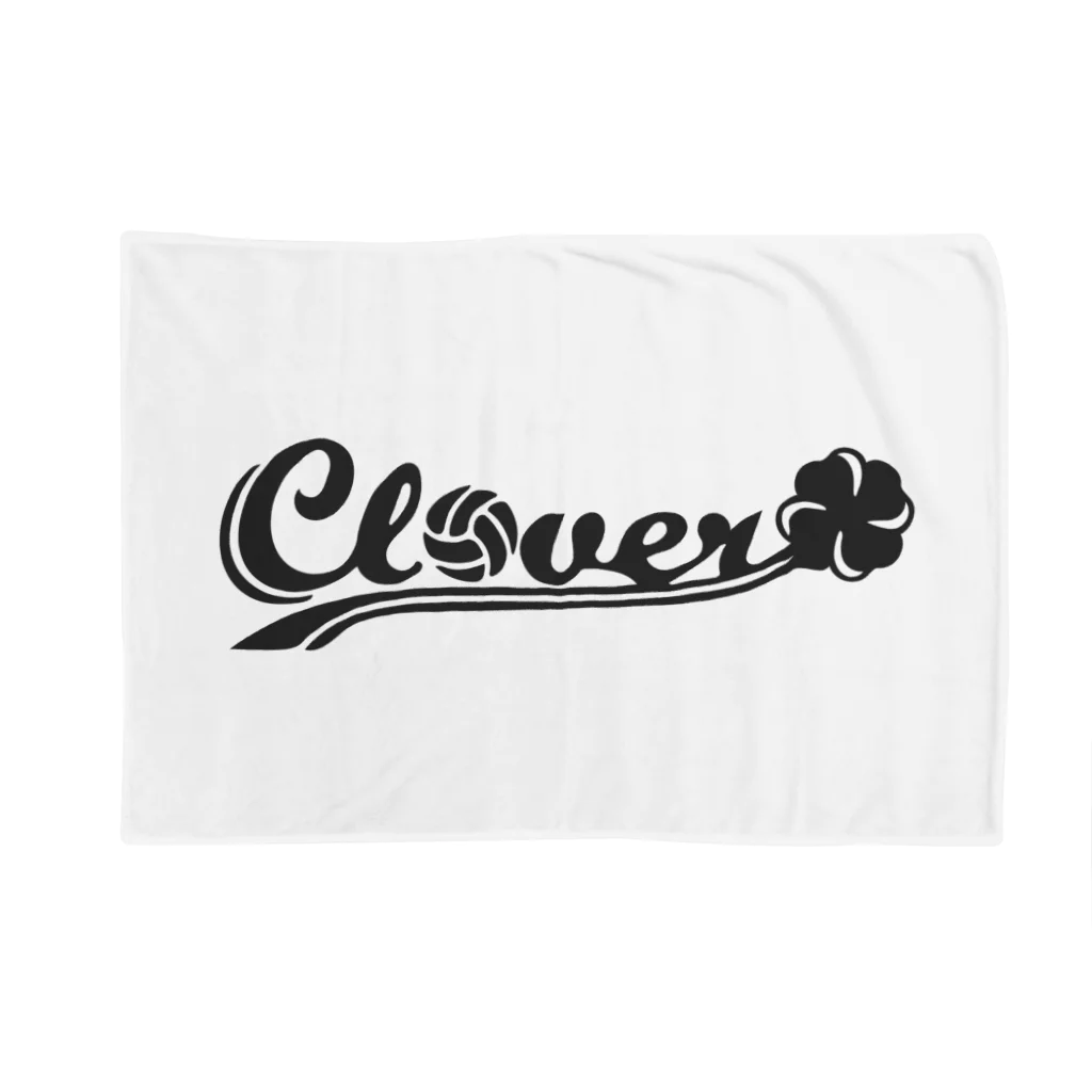 CloverのClover 黒 ブランケット