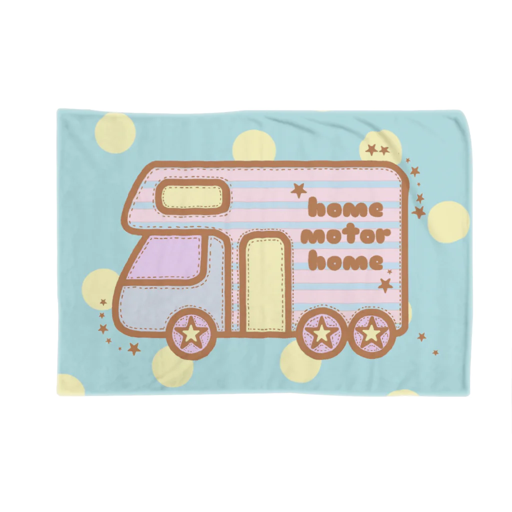 homemotorhomeのhome motor home ブランケット