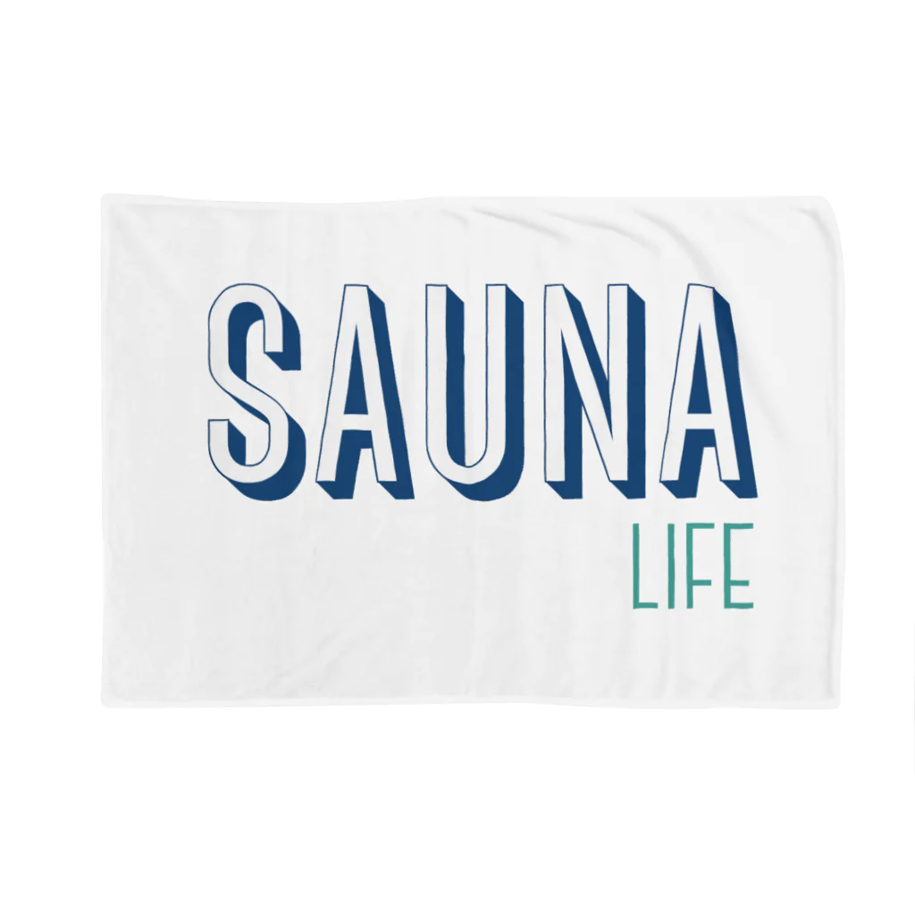 SNOW LIFE JOURNEYのSAUNA LIFE サウナライフ。 ブランケット