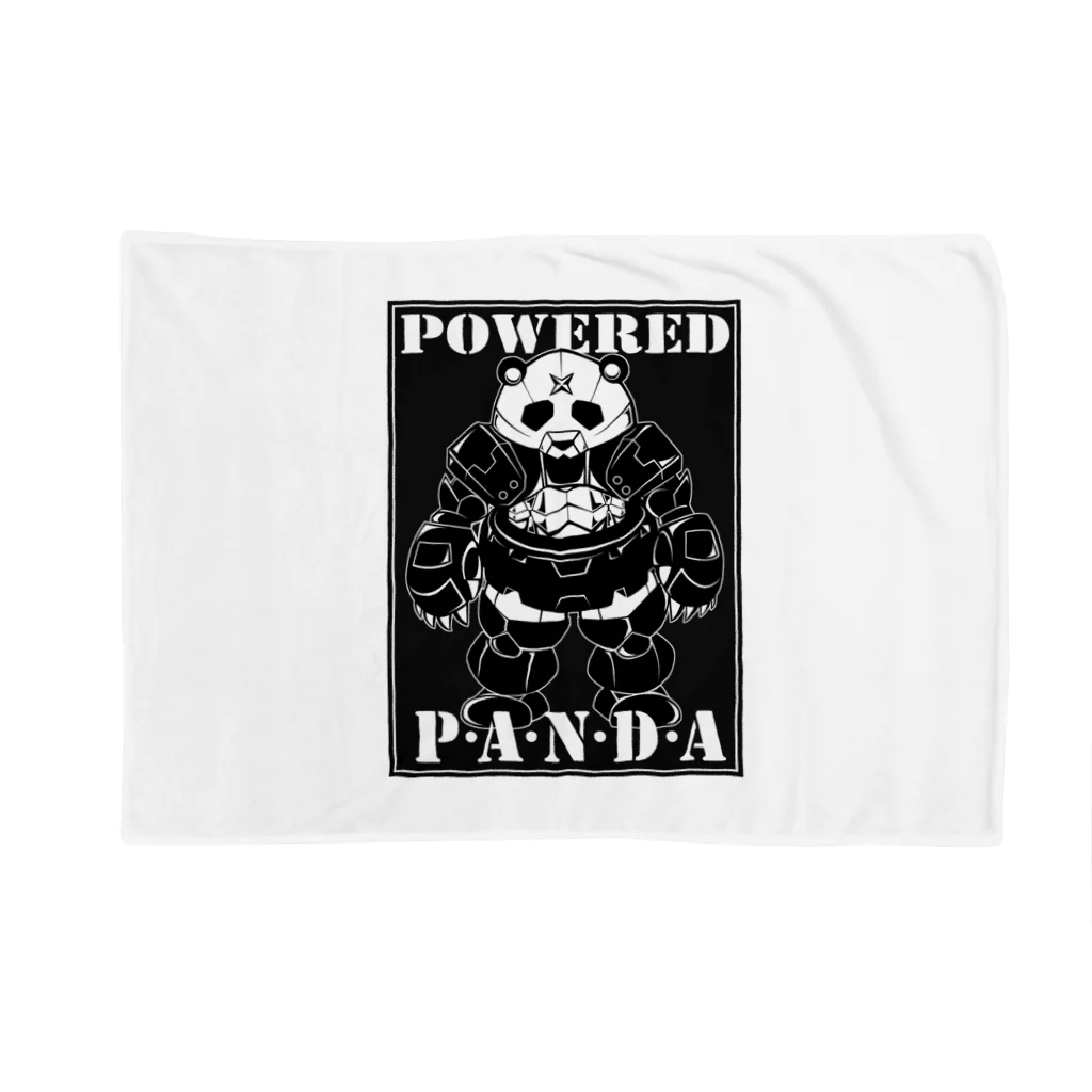 やすなま屋のPOWERED PANDA ブランケット