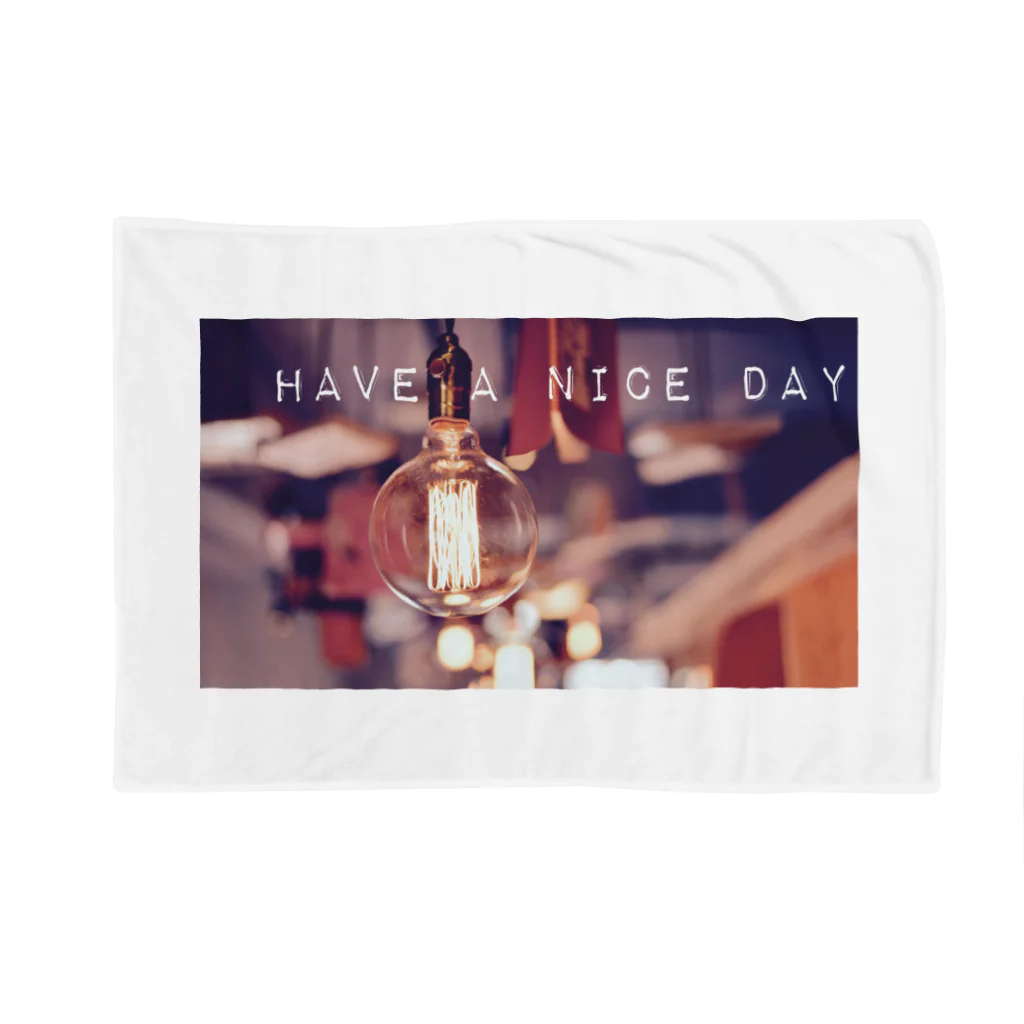 amusant le designのHave   a   nice   day Blanket