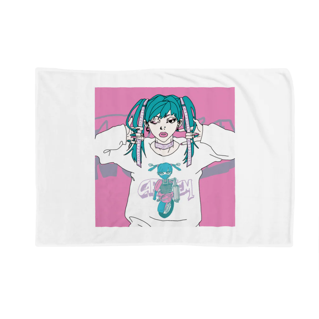 CARPE DIEMのストリートガール Blanket