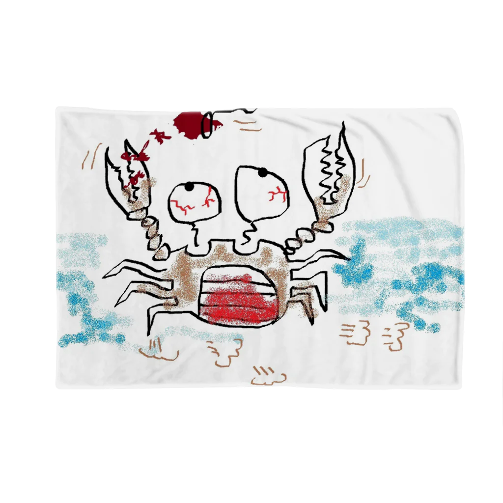 mitanogoruのチョコが欲しいカニさん Blanket