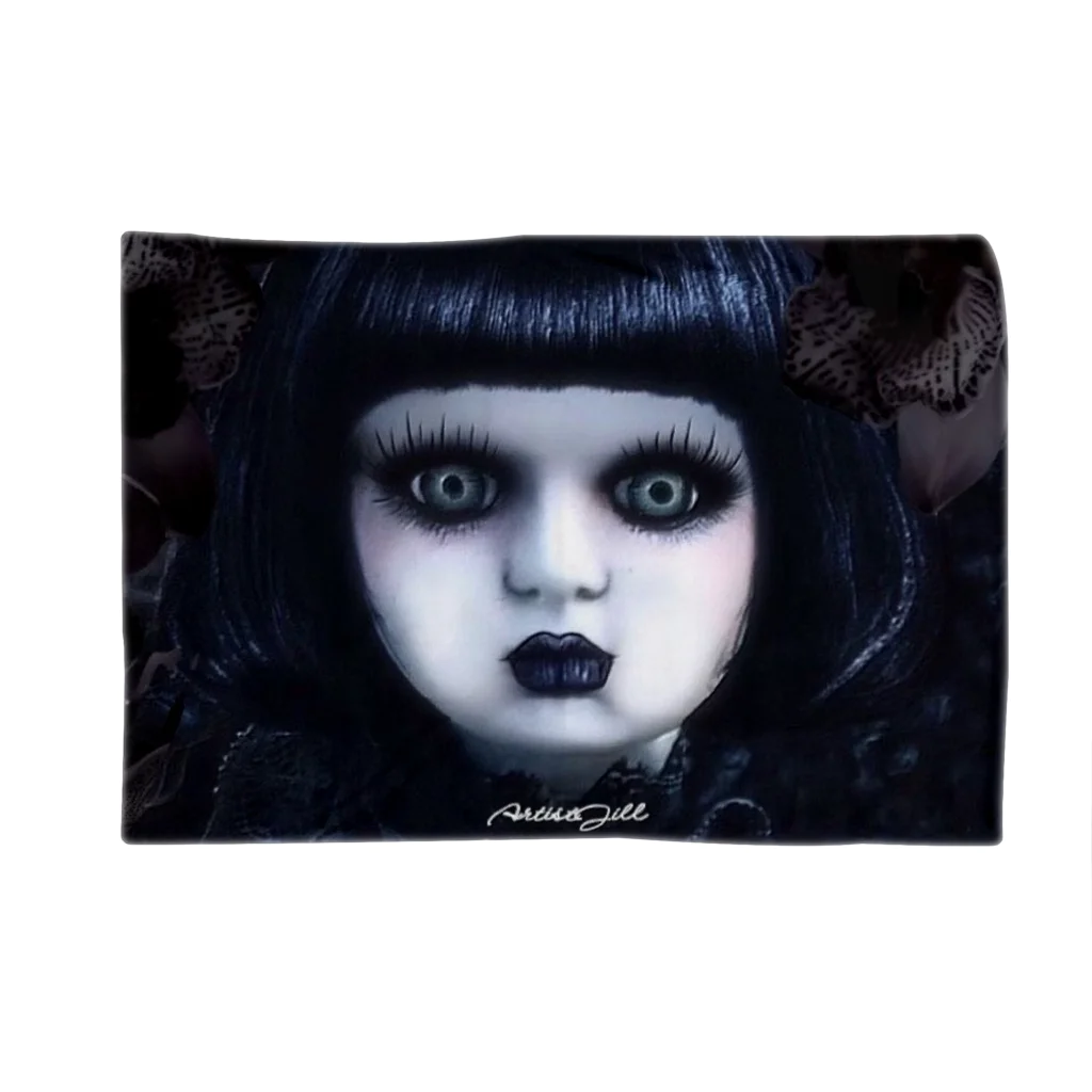 【ホラー専門店】ジルショップのDark Doll (正方形) Blanket