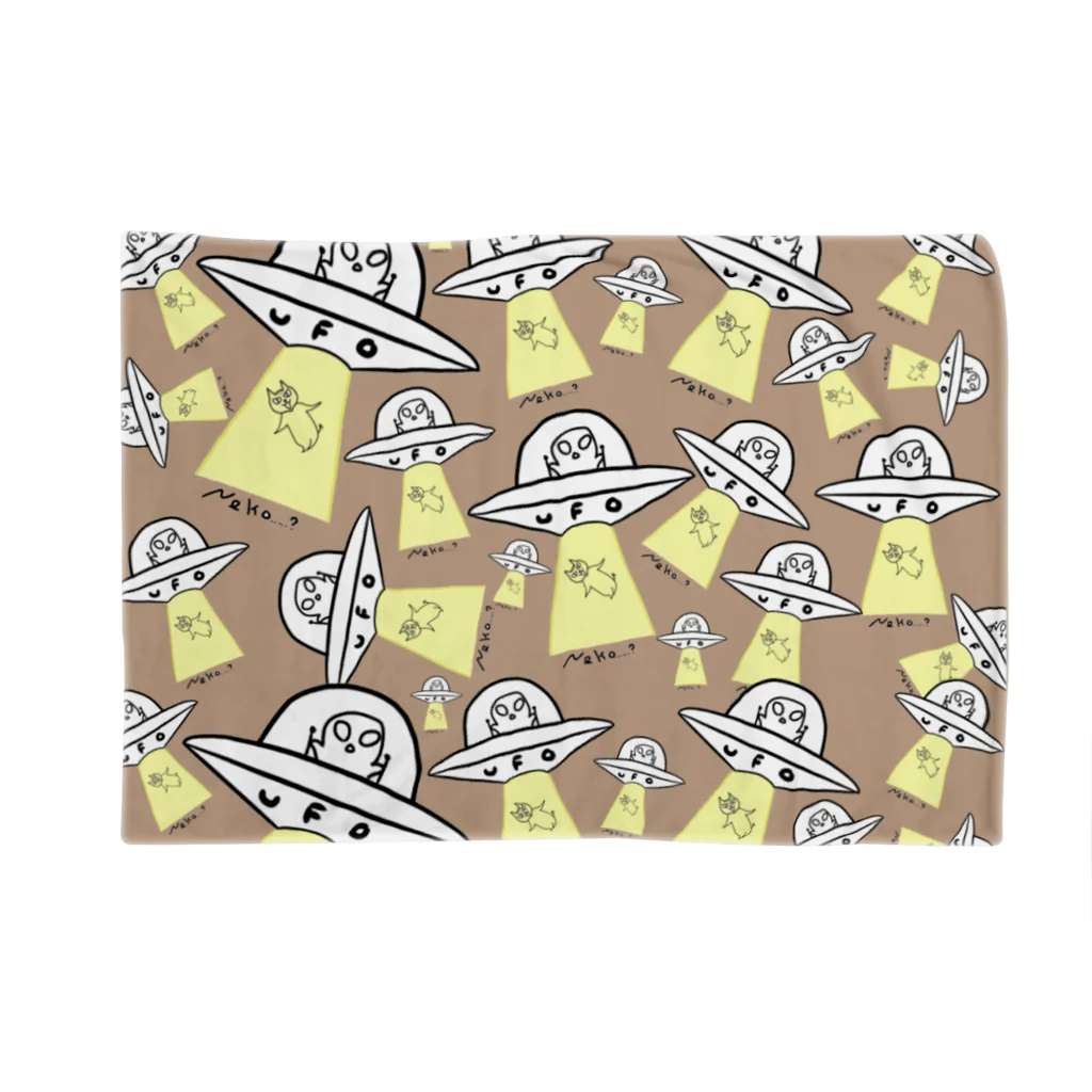 ゆずこまのTaigunn brown Blanket
