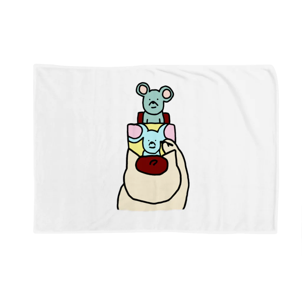 ＋Whimsyの似顔絵師ねこ Blanket