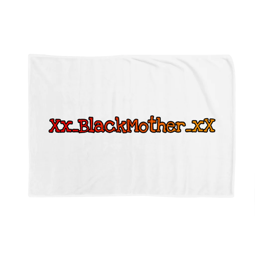 くろさんのグッズショップのXx_BlackMother_xXロゴ Blanket