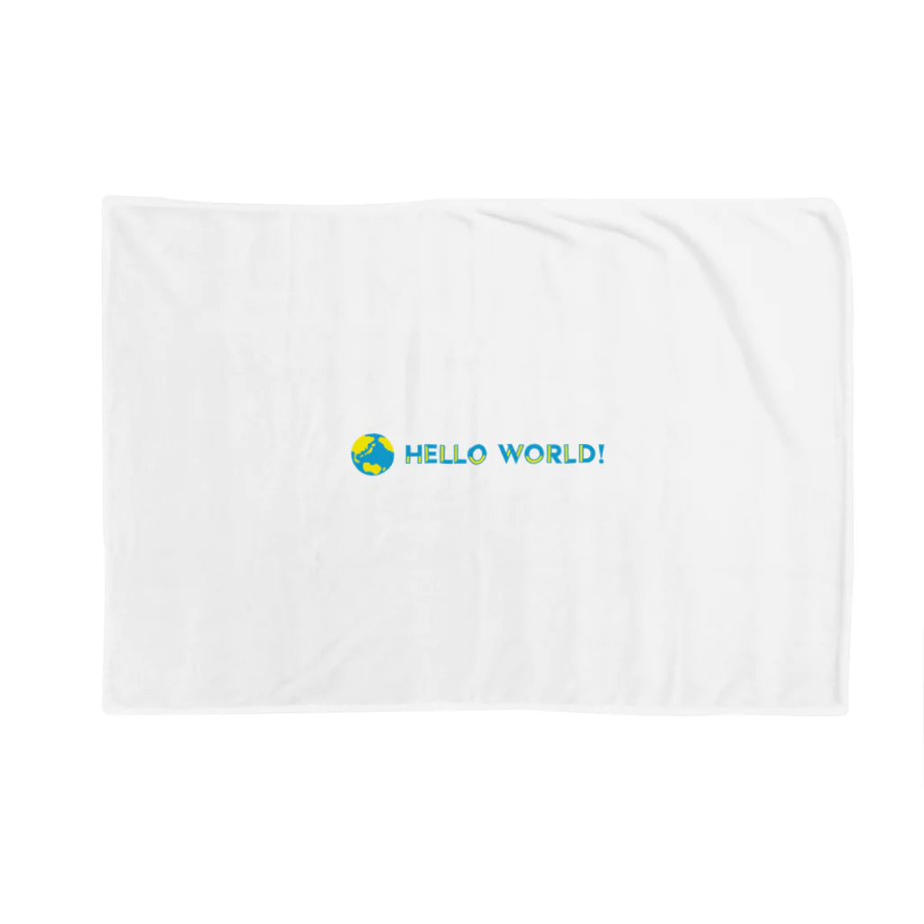 HelloWorld_suzuriのHelloWorld ブランケット