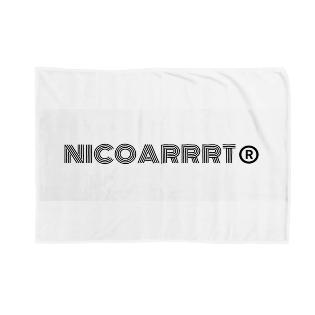 NICOARRRTのオリジナルグッズ Blanket