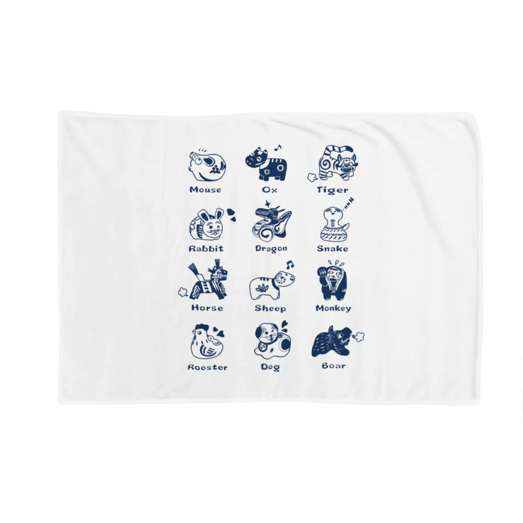 SU-KUのThe Zodiac of Fukushima Blanket