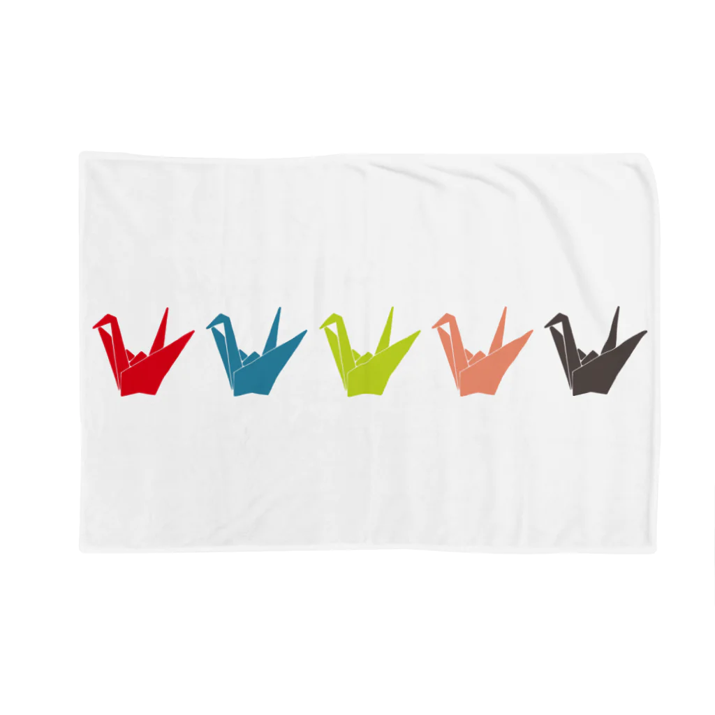 ░▒▓ＳＭＩＲＫＷＯＲＭ▓▒░のPAPERCRANE Blanket