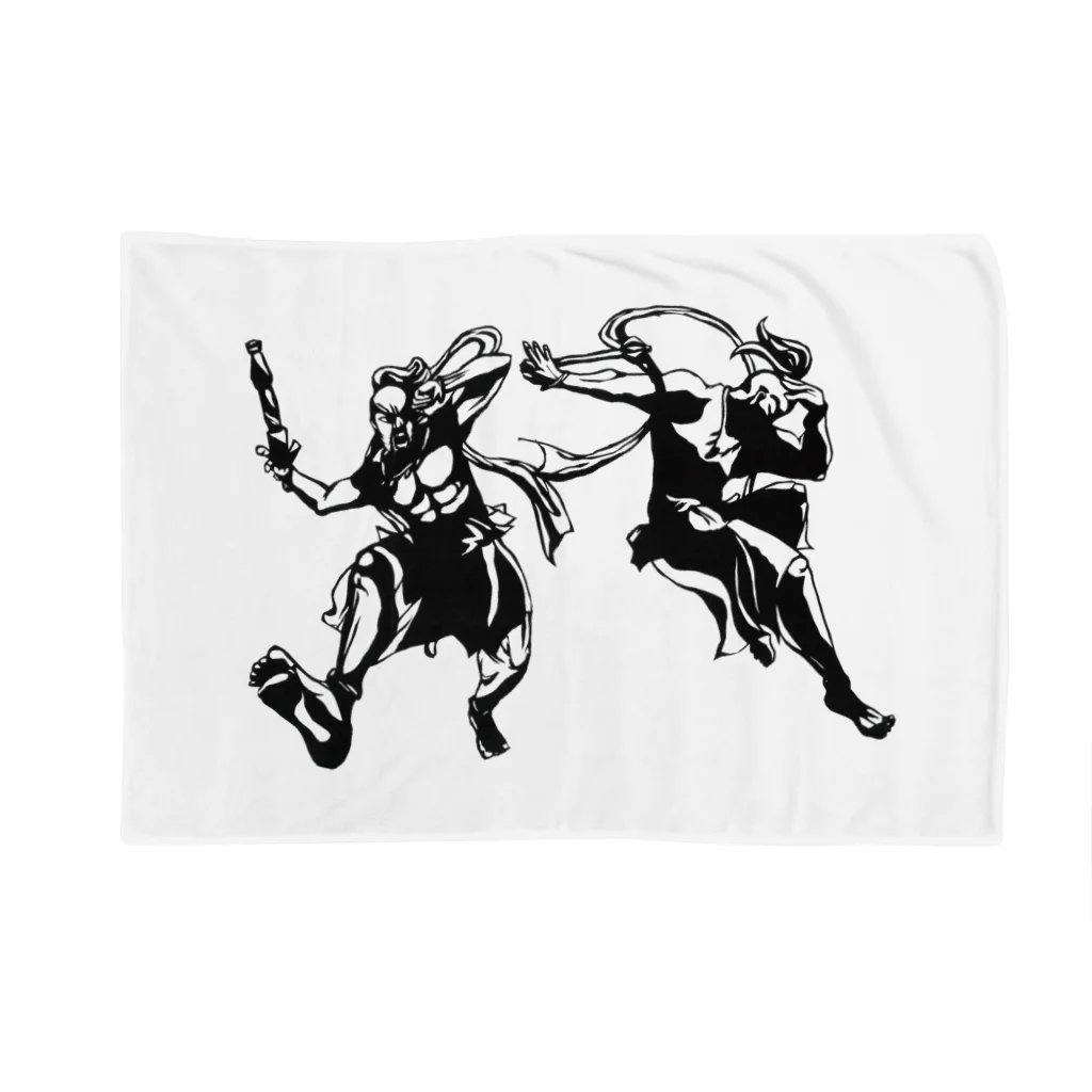 circledesigncollectionのHIPHOP仁王 Blanket