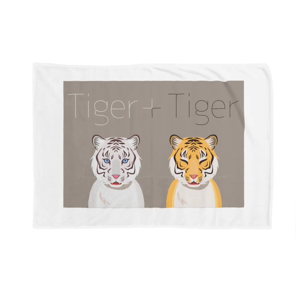 Baby TigerのTiger+Tiger ブランケット