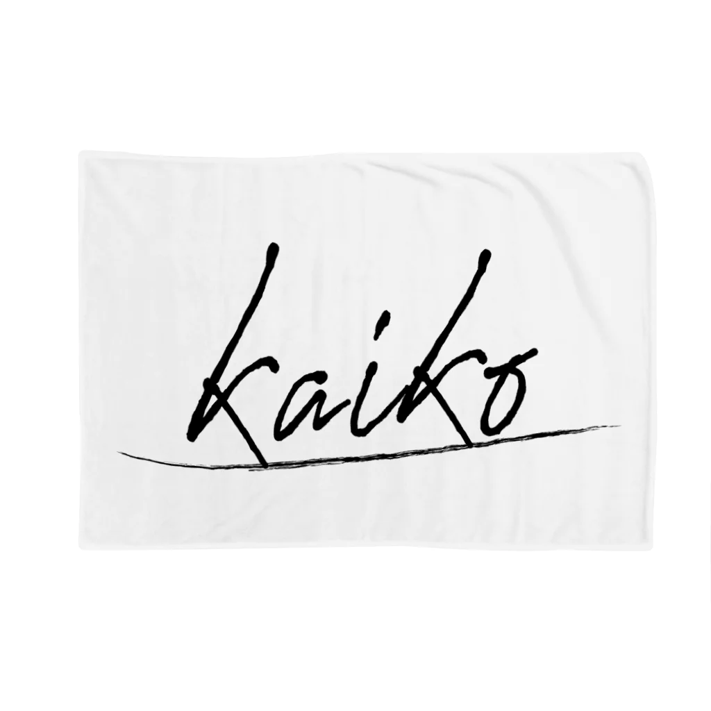 kaikoのkaiko_ロゴブランケット ブランケット