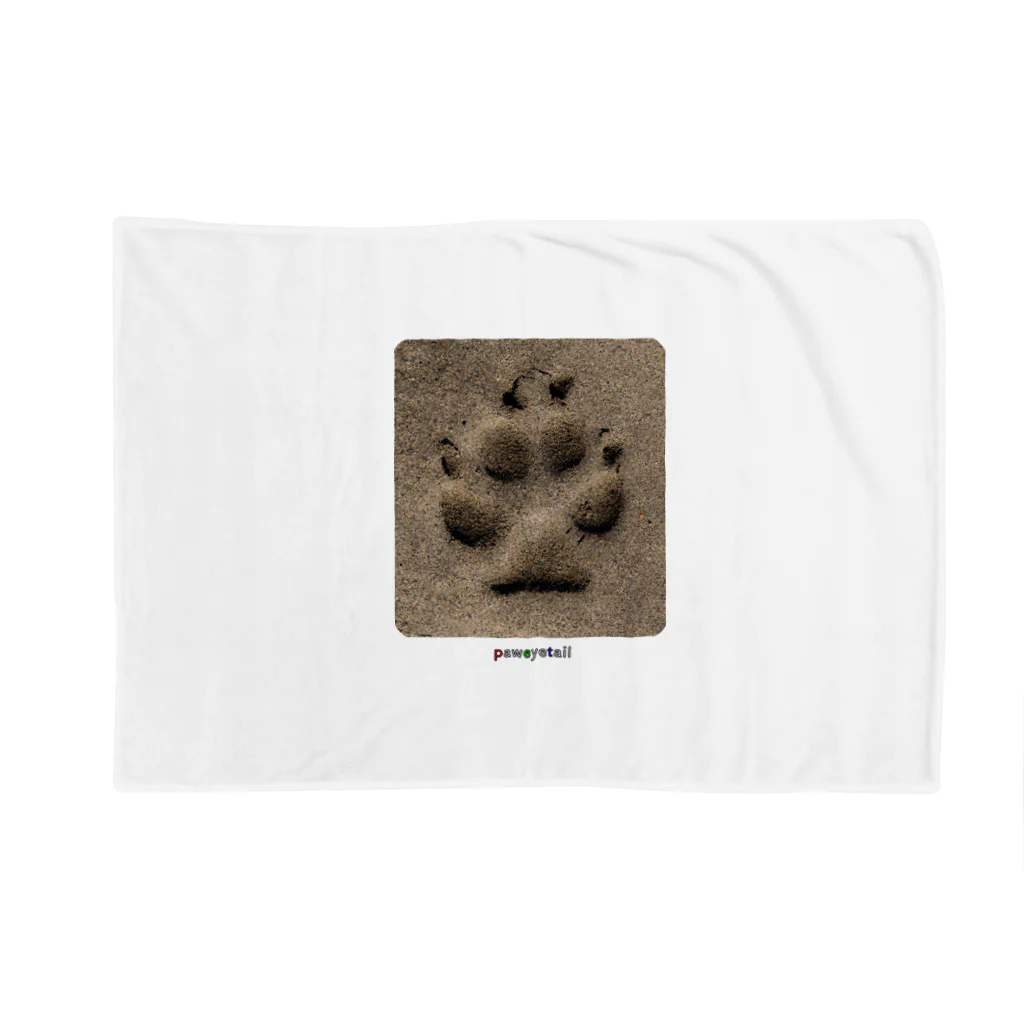 paweyetailの犬の足跡 Blanket